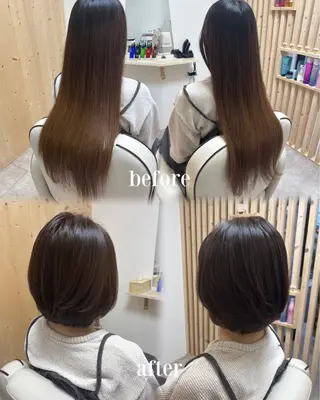 ショート カラー akane/大和田 駅/ Garanceのヘアスタイル