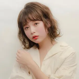 ショート レイヤー/大人ボブ| ワタナベ リョウカのヘアスタイル
