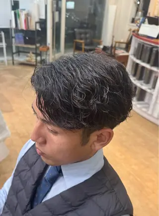 パーマ メンズパーマ特化若山 結愛のヘアスタイル