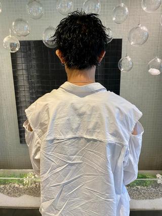 ショート 横地 凌のヘアスタイル
