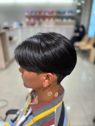 ミディアム パーマ メンズ 💠メンズ縮毛矯正 /パーマ💠林慶太のヘアスタイル