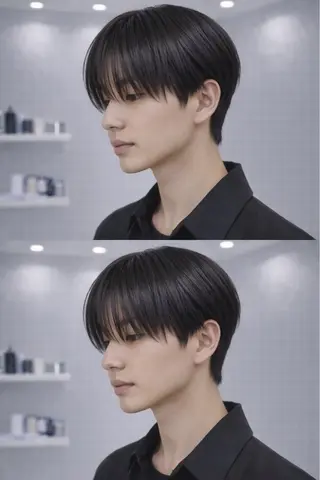 メンズ メンズ縮毛矯正指名 No.1KAI🥰のヘアスタイル