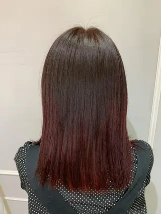 ミディアム カラー 🦖鶴岡 香純🦖のヘアスタイル