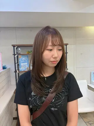 ミディアム カラー XANADU上野店 🐼ﾖｺﾊｼのヘアスタイル