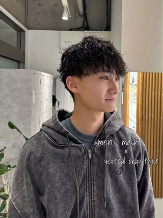 ショート パーマ メンズ メンズ＆パーマ特化 takumiのヘアスタイル