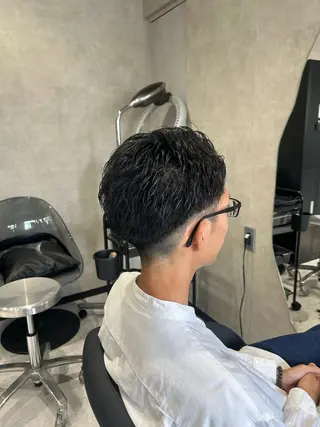 ショート メンズ 《.Xian》リク/ 艶カラー✨カット✂️のヘアスタイル
