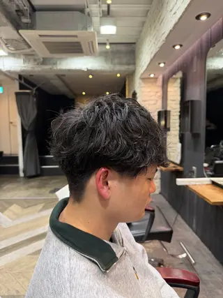 パーマ カットモデル募集中／ 米田　奈月のヘアスタイル