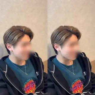 ショート カラー メンズ カットモデル募集🍒 りおのヘアスタイル