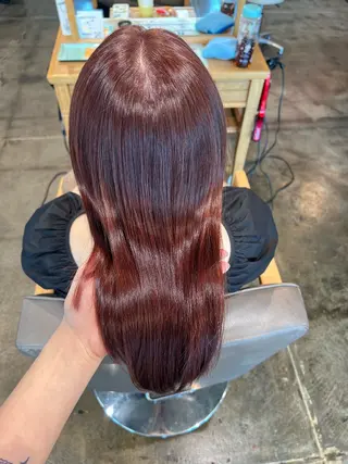 カラー くまざき なな /パーマモデル募集中のヘアスタイル