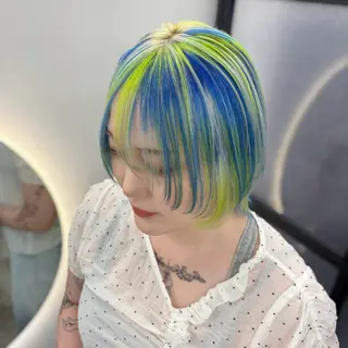 ミディアム カラー Ren. 🦋デザインカラーのヘアスタイル