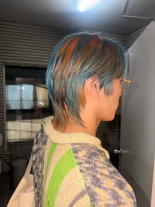 ショート メンズ 🪅ブリーチカラー 🪅琉羽Ruuのヘアスタイル