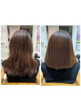 ミディアム 田辺 黎花のヘアスタイル