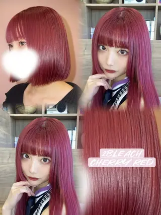 ショート 髪質改善/ハイトーン カラー AYAKAのヘアスタイル