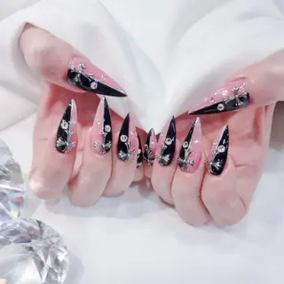 ロング カラー T&D NailSalonのネイルデザイン