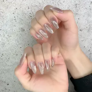 ロング カラー パーマ ヘアアレンジ メンズ キッズ ネイル マツエク・マツパ アイブロウ Salon Ｋのネイルデザイン