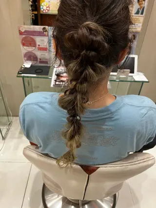重留 梨々のヘアスタイル