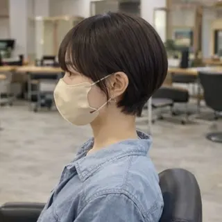 ショート manami/ ハッシュレイヤーのヘアスタイル