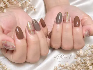 ネイル ネイル&巻き爪サロン 　AKnailのネイルデザイン