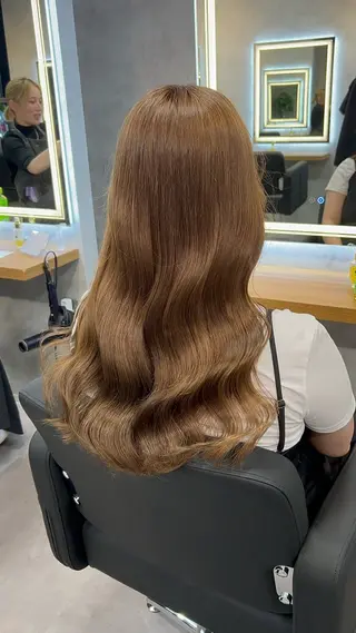 ロング カラー ヘアアレンジ ブリーチなしの達人 🌈KAITOのヘアスタイル