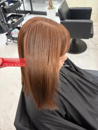 ミディアム カラー ダブルカラー メンズパーマ大成のヘアスタイル