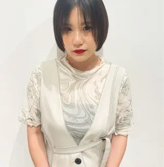 ショート minatsu 東京の技術を京都でのヘアスタイル