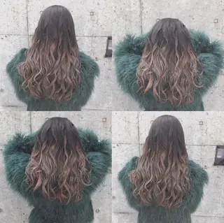 ロング カラー ヘアアレンジ メンズスタイル ly本厚木のヘアスタイル