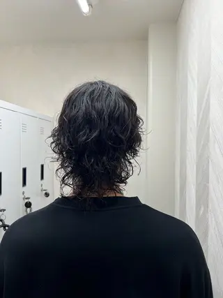 パーマ メンズ 津田 幸穂のヘアスタイル