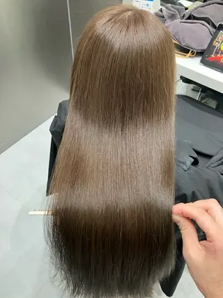 ロング カラー 💖ブリーチなし透明 感💖ASAHIのヘアスタイル