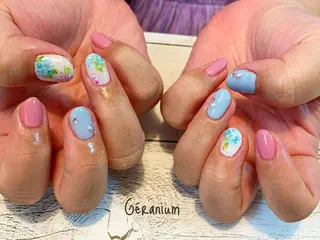ネイル GéRanium Harukaのネイルデザイン