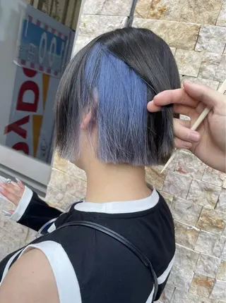 カラー TOMOKA ブリーチカラー🌟のヘアスタイル
