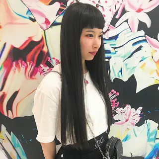 ロング 苅北 泰輔のヘアスタイル