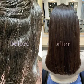 ロング レイヤー♡ショート 石川優奈のヘアスタイル