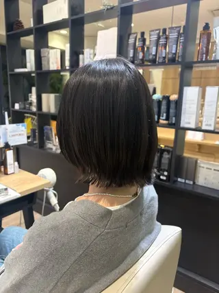 ショート 梅沢 優羽のヘアスタイル