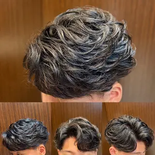 ショート パーマ メンズ 💈田上 立輝のヘアスタイル
