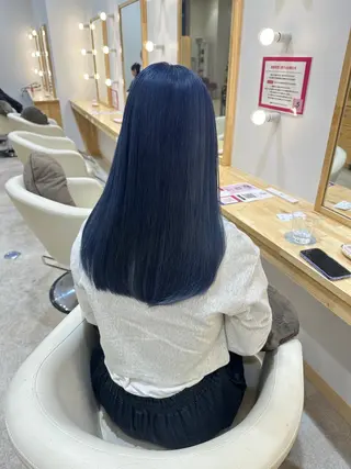 ロング カラー 淡い暖色カラー🩰 girly ♡ ノアのヘアスタイル