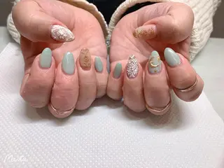 ネイル 推し|概念|流行 *new moon*のネイルデザイン