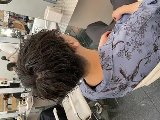 ショート パーマ メンズ 💇🏻‍♂️パーマ ニキ✨本田龍斗のヘアスタイル
