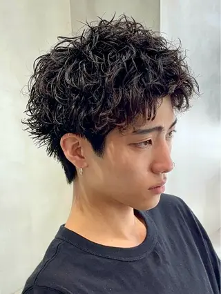 ショート パーマ クドウレイ fifth神南のヘアスタイル