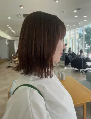 ミディアム カラー cana 札幌レイヤースタイルのヘアスタイル