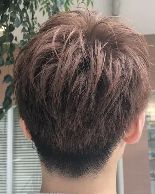 カラー メンズ 縮毛矯正/髪質改善/ 艶髪ササキナツミのヘアスタイル