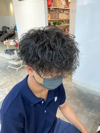 パーマ メンズ トレンドパーマ‼️ NAOKI💥のヘアスタイル