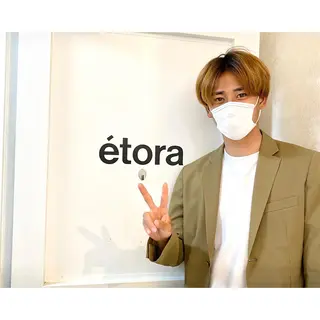 メンズ étora 恵比寿店のマツエク・マツパデザイン