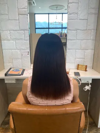 セミロング ママ美容師 Tsuchiyaのヘアスタイル