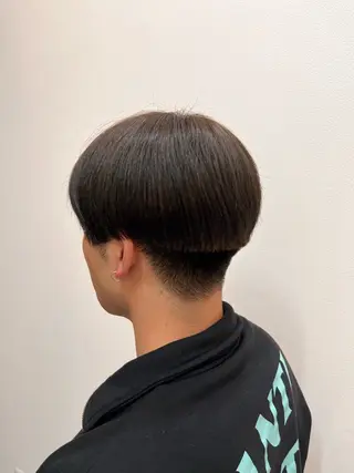 カラー メンズ 松尾 姫依のヘアスタイル