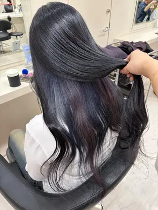 ミディアム カラー 💟RINNA 艶カラー💟のヘアスタイル