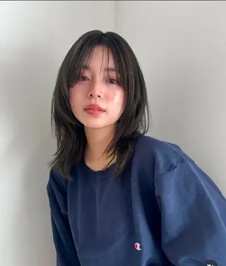 ミディアム 木村 詩渚のヘアスタイル