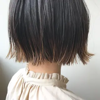 ミディアム u harukaのヘアスタイル