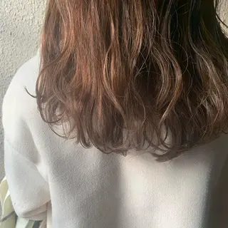 セミロング カラー chouette/ 根本優希のヘアスタイル