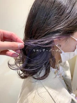 ミディアム CASANE 大橋康智のヘアスタイル