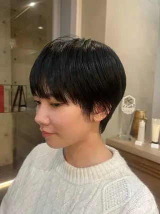 ショート 小川 実夢のヘアスタイル